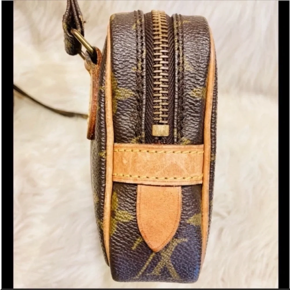 Louis Vuitton Monogram Crossbody Bag in Brown and Tan